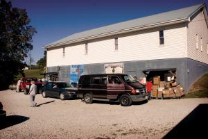 Essential goods distribution at Abundance of Rain Ministries