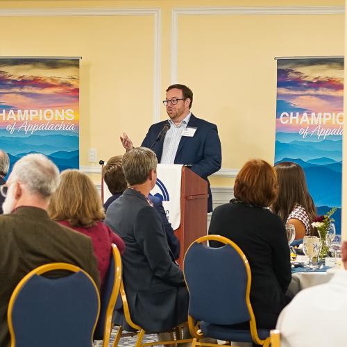 CAP Announces Campaign at Champions of Appalachia Dinner