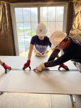 University of Wisconsin- Steven's Point students at WorkFest 2023