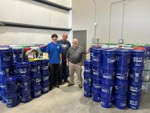 Op sharing supplies for April 2024 flooding in central kentucky