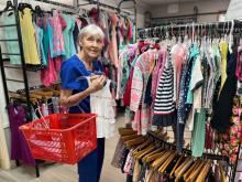 Rockcastle County residents were excited to shop during the reopening of Grateful Threadz Thrift Store.