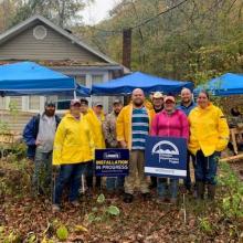 Lowe’s associates volunteer with CAP as part of Give Back Time initiative 