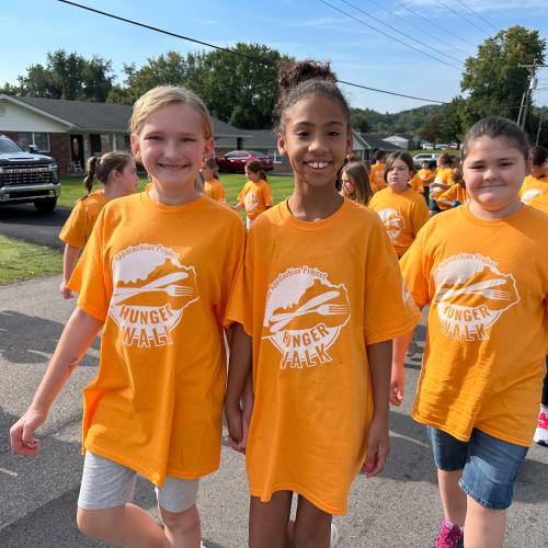 Rockcastle County students marching for Hunger Walk 