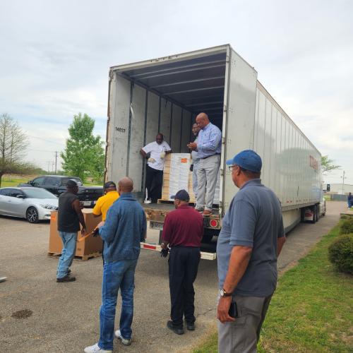 CAP Operation Sharing Delivers Items to Little Rock after Tornadoes