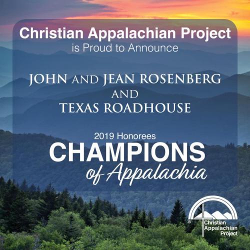 Honorees celebrated as 2019 Champions of Appalachia