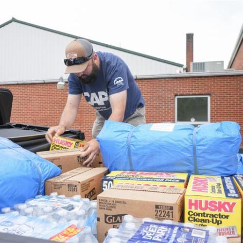 CAP staff mobilizes to help tornado survivors in Kentucky.