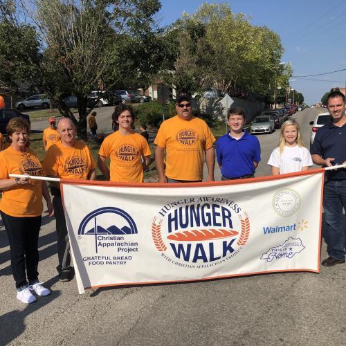Annual Hunger Walk brings community together to support local food pantry