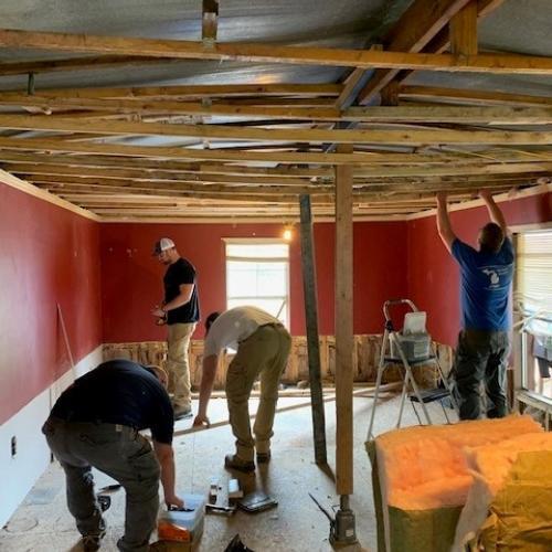 CAP partners, volunteers offer hand with flood recovery
