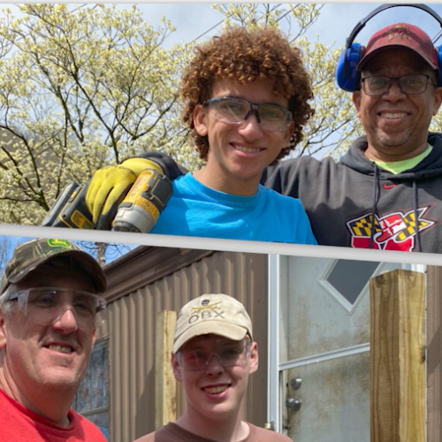 CAP celebrates Father's Day with the story of two fathers who came to volunteer with their sons in Appalachia. 